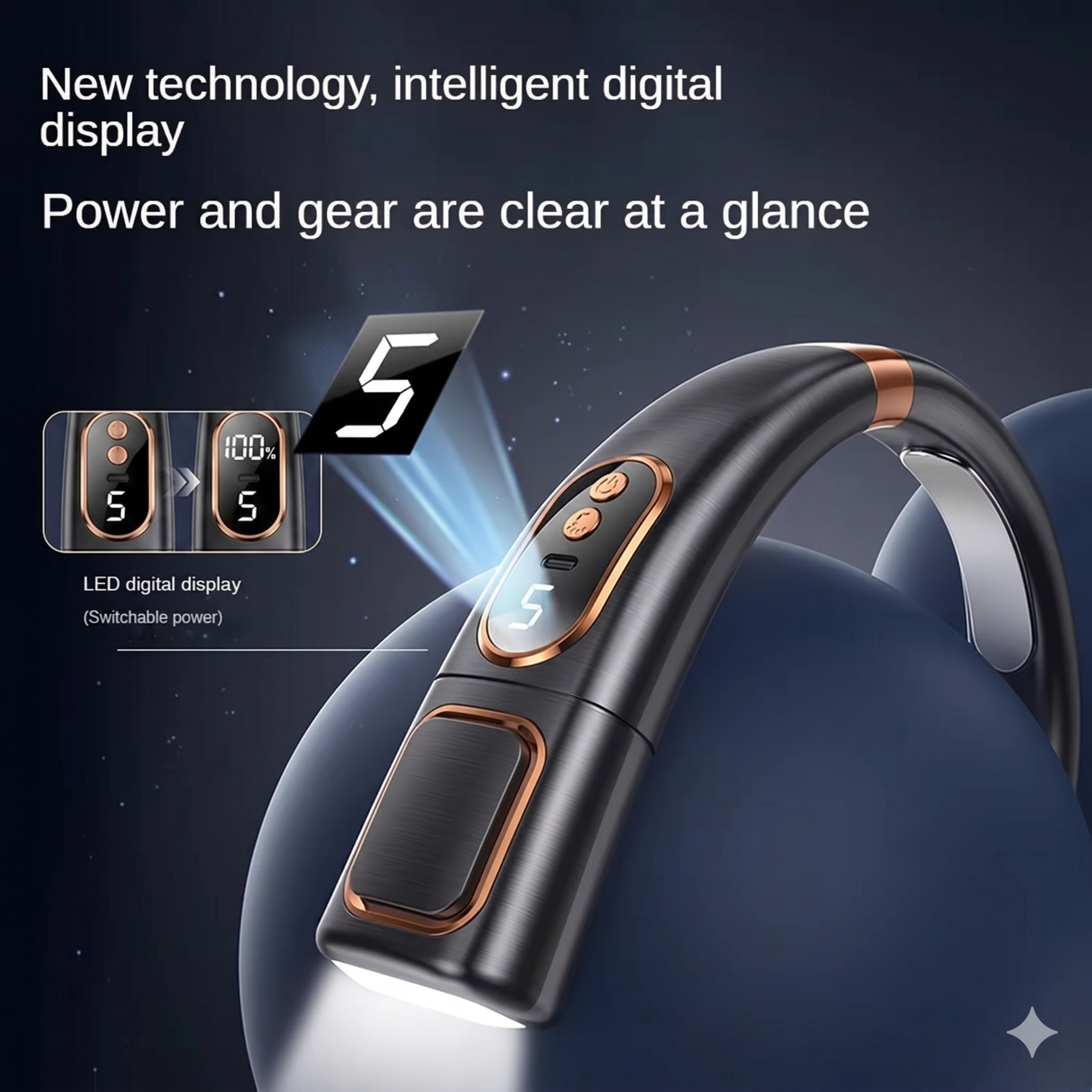 best neck fan with light for travel and work