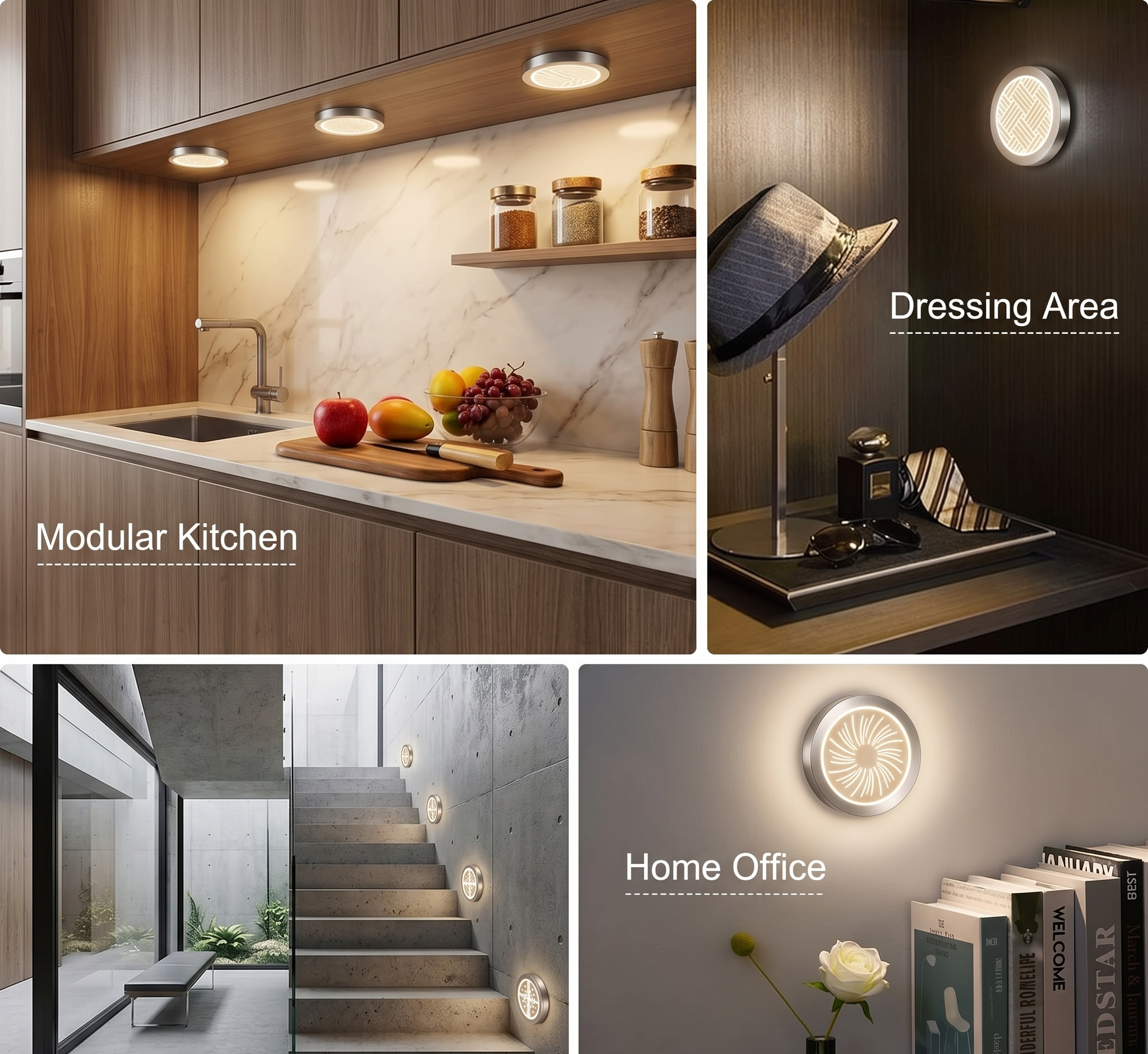 automatic LED night light with motion sensor magnetic