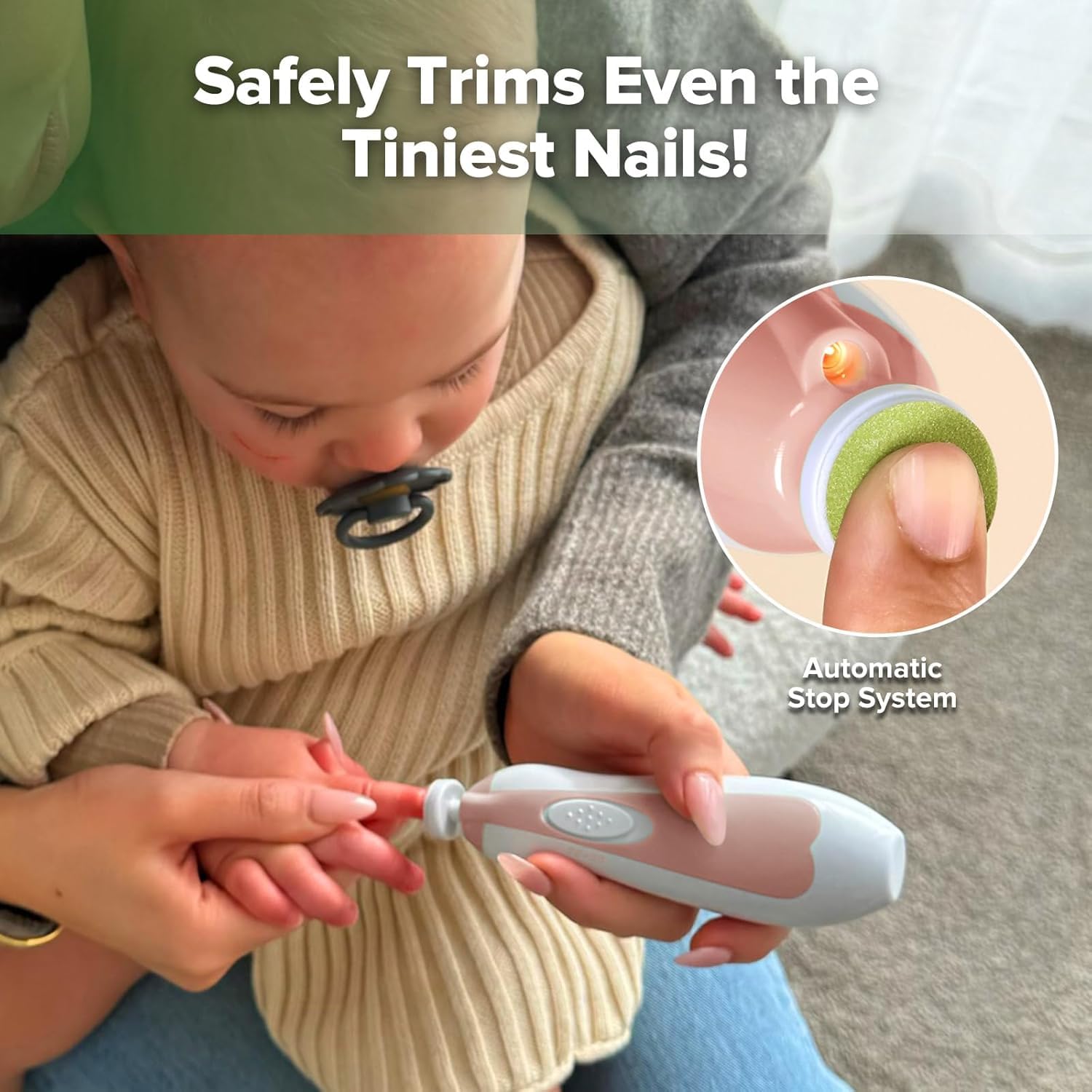Baby Nail Trimmer for New Born safe grooming tool