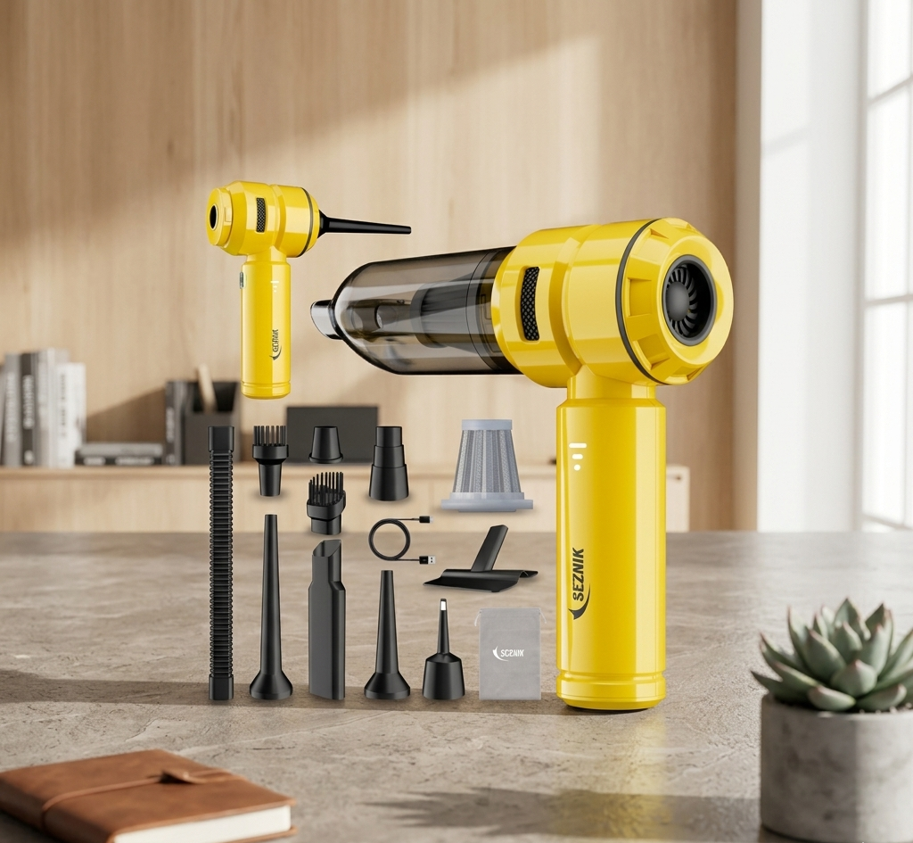 SEZNIK Cordless Vacuum Cleaner for home and car cleaning