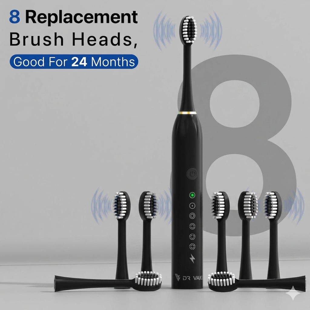 rechargeable electric toothbrush with multiple modes