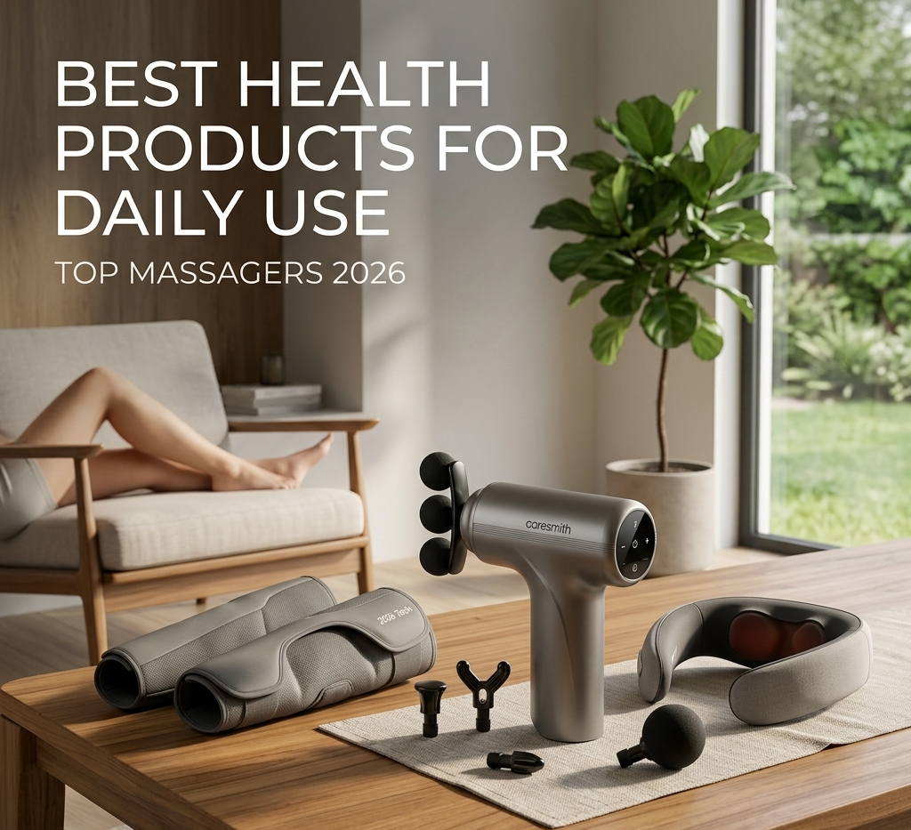 Best health products for daily use in India including neck massagers and wellness gadgets for pain relief and relaxation