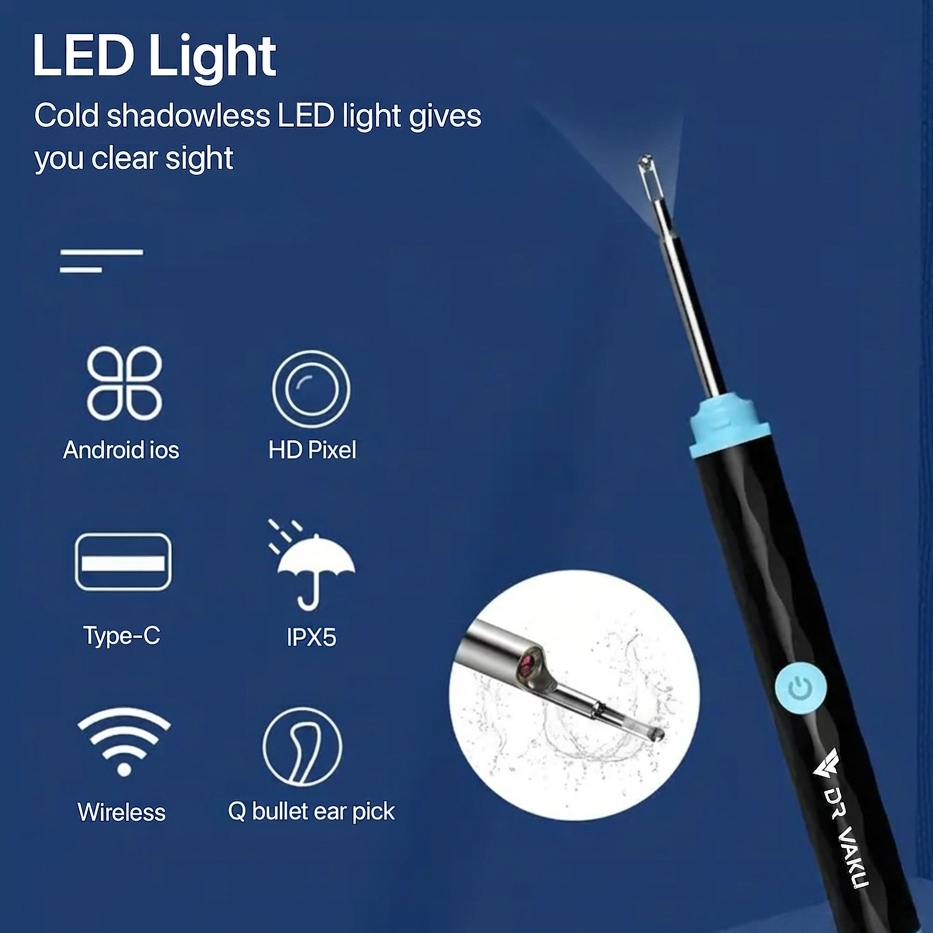 smart ear cleaning device with wifi