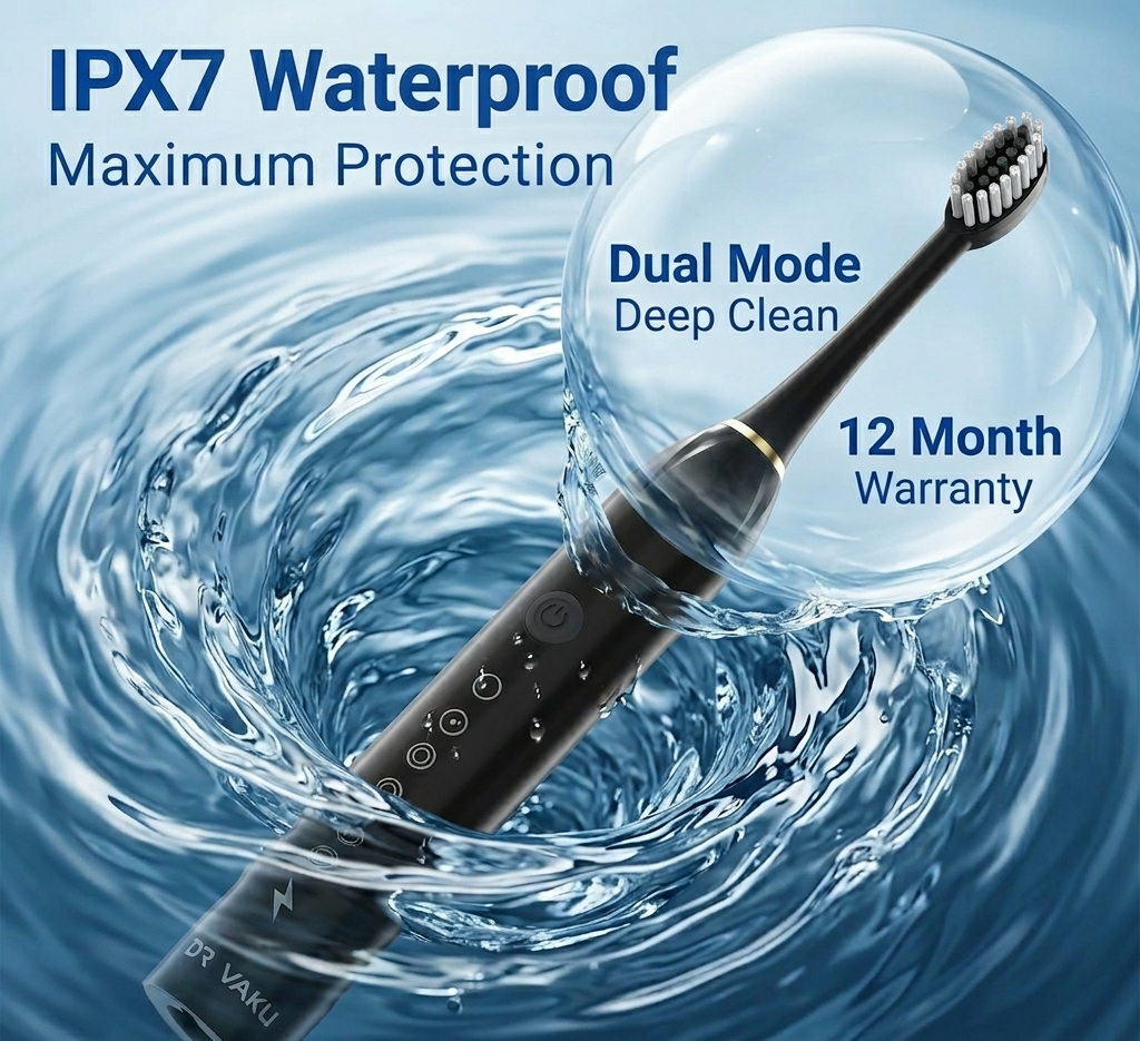 rechargeable electric toothbrush with multiple modes