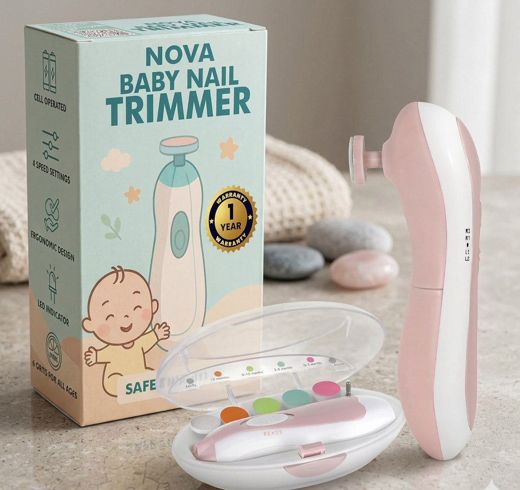 Baby Nail Trimmer for New Born safe grooming tool