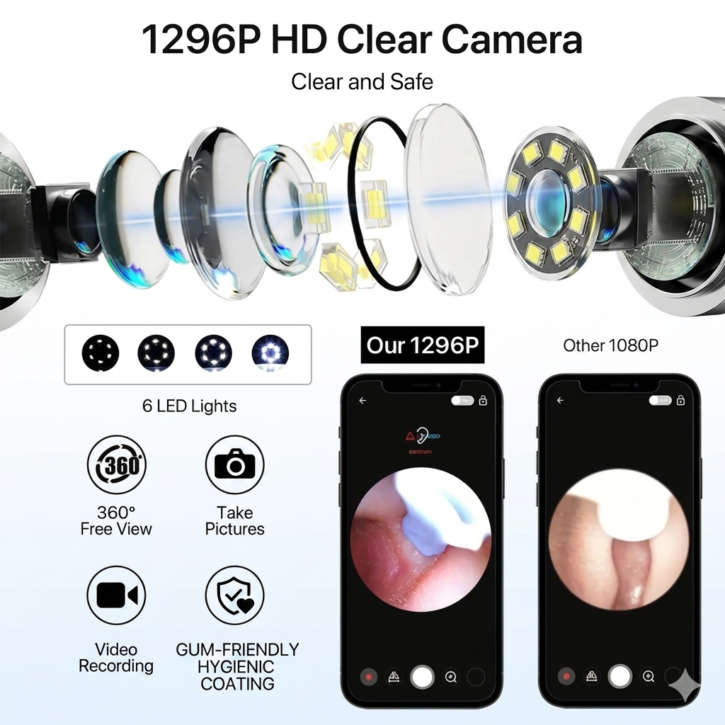 smart ear cleaning device with wifi